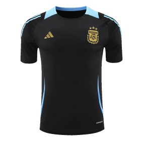 Koszulka Argentyna Pre-Match 2024 Koszulki Piłkarskie Krótki Rękaw